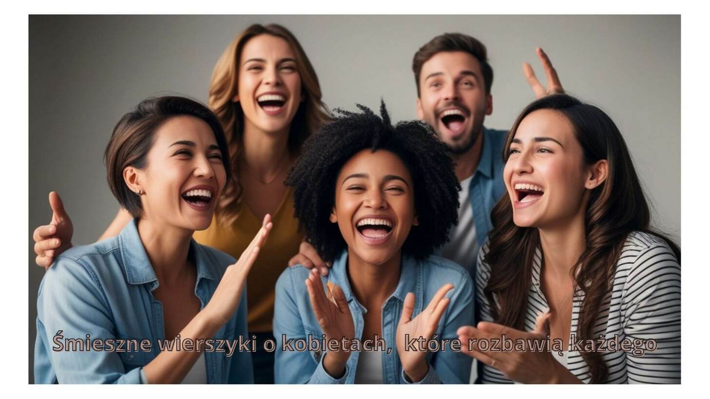 Śmieszne wierszyki o kobietach, które rozbawią każdego